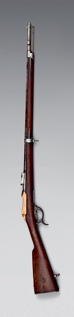 null Fusil d'infanterie à percussion centrale, brevet G. Zeller, canon octogonal...