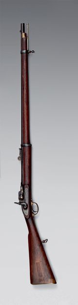 null Fusil d'infanterie Walter Scott à chargement par la culasse, canon bruni signé...