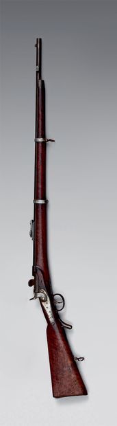 null Fusil Werndl à percussion centrale modèle 1867/1877, canon bronzé poinçonné...