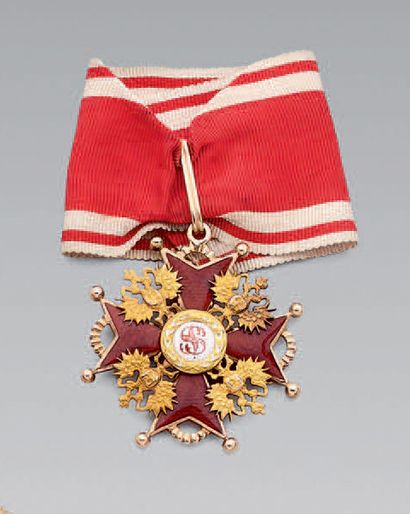 Croix de 2e classe de l'ordre de Saint-Stanislas,...