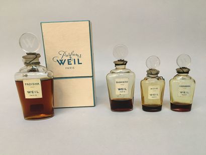 Weil - (1950's)
Assortment of four bottles...