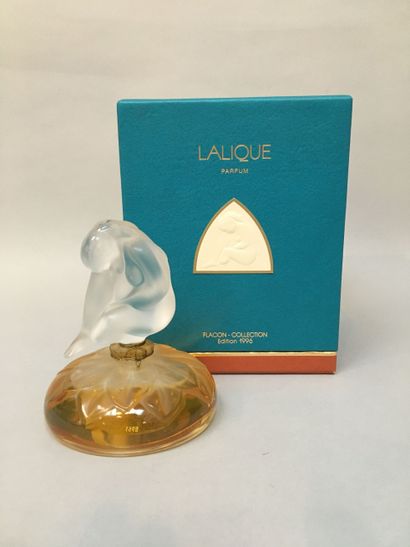 null Lalique parfums - "Le Nu" - (1996)
Bottle in colorless and frosted crystal pressed...