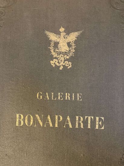 null Book (in sheets) Gallery Bonaparte Glaeser 1864. Large format. Some foxing....