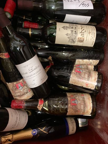 null One case. Important lot of wines including Chateau Neuf du Pape 1979, Cahors...