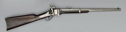 null Carabine Sharps à percussion modèle 1859/65, canon de 22 ", marqué: "U. S. SHARPS'...