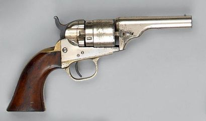 null Revolver Colt à percussion annulaire modèle 1871/1872, en laiton nickelé, canon...