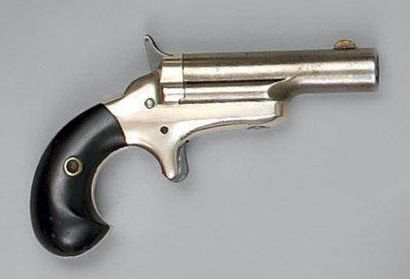 null Pistolet Colt modèle Deringer, 1er type, en métal nickelé, calibre 41, canon...