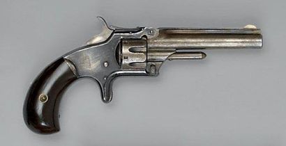 null Revolver Smith & Wesson n° 1, third issue, en acier bleui, calibre 22 court,...