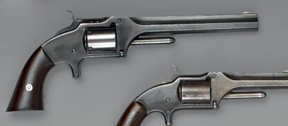 null Revolver Smith & Wesson n° 2, canon octogonal de 6 ", calibre 32, marqué: "SMITH...