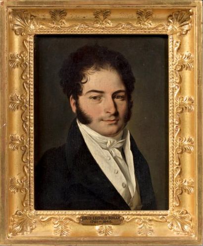 Louis Léopold BOILLY (La Bassée 1761 - Paris 1845) Portrait de Marc Antoine Madeleine...