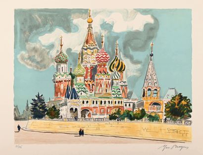 Yves BRAYER (1907-1990) Lights from Moscow. 1976
Editions Cercle d'Art. Text by A.Leroux,...