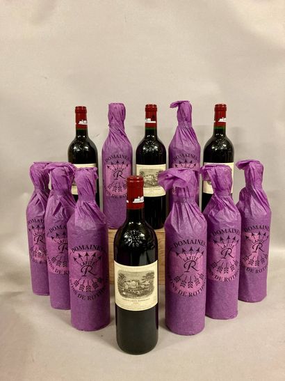 12 bouteilles CH. LAFITE-ROTHSCHILD, 1° cru...