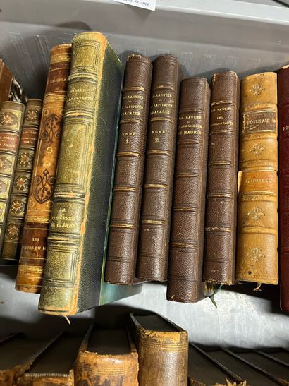 Lot de volumes divers des XVIIIe et XIXe...