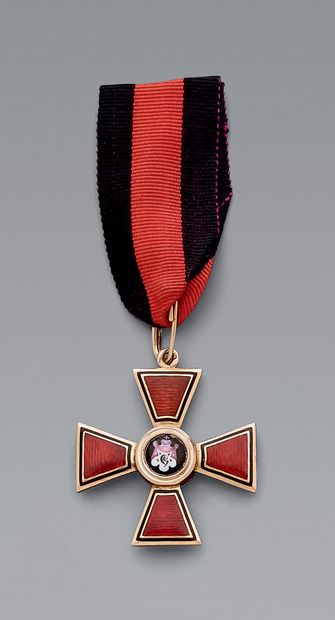 Croix de 4e classe de l'ordre de Saint-Vladimir...