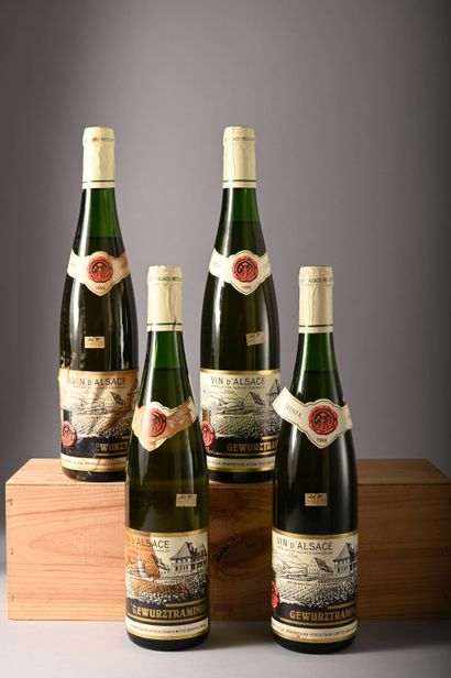 4 bouteilles GEWURZTRAMINER Jean Greiner...