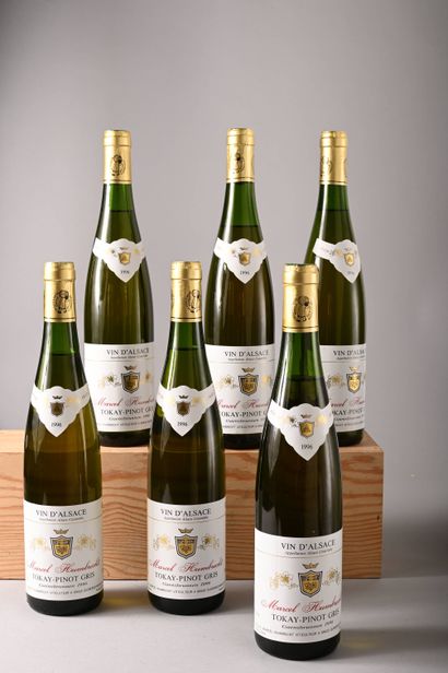 6 bouteilles TOKAY-PINOT GRIS Marcel Humbrecht...