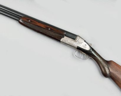null Fusil de chasse artisanal St. Etienne cal. 12.65 (n° 1103) Bascule et faux corps...