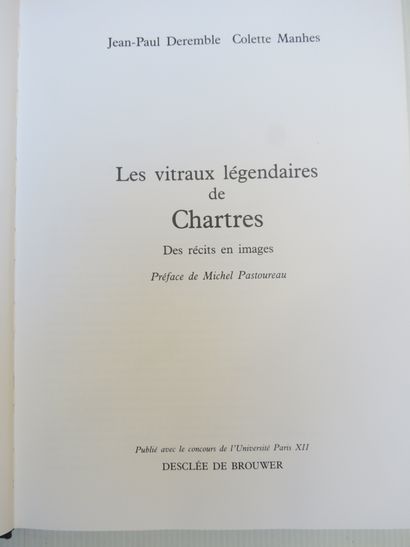 null Books on stained glass and other artistic subjects 
"Les vitraux légendaires...