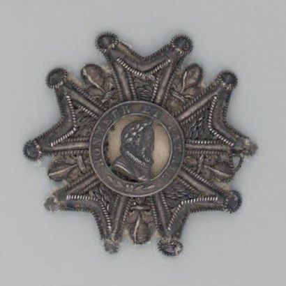null Plaque de dignitaire de l'ordre de la Légion d'honneur, modèle miniature, en...