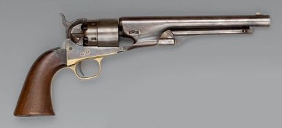 null Revolver Colt Army modèle 1860 à percussion, simple action, calibre 44; canon...