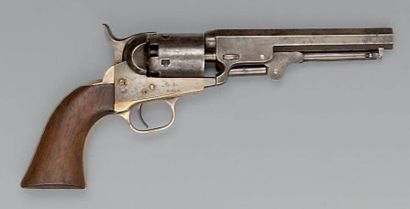 null Revolver Colt pocket modèle 1849 à percussion, simple action, cinq coups, calibre...