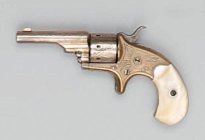 null Revolver Colt open top Pocket, sept coups, calibre 22 rimfire; canon rond de...