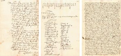 [François ier] 27 Lettres ou pièces, juin 1525-février 1526, adressées à Jean de...
