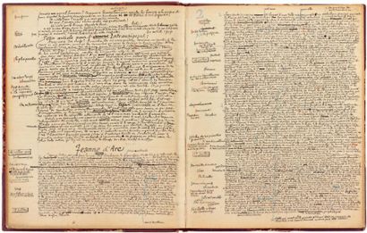 Léon BLOY Manuscrit autographe, et autres textes, [1912-1917]; cahier petit in-4...