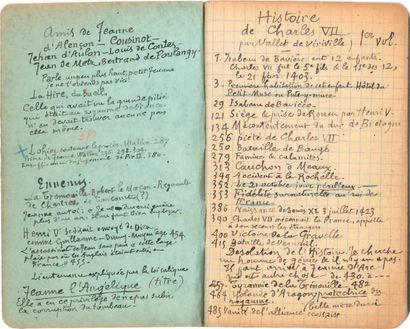 Léon BLOY Carnet autographe de notes, [vers 1915]; carnet in-12 de 18 pages plus...