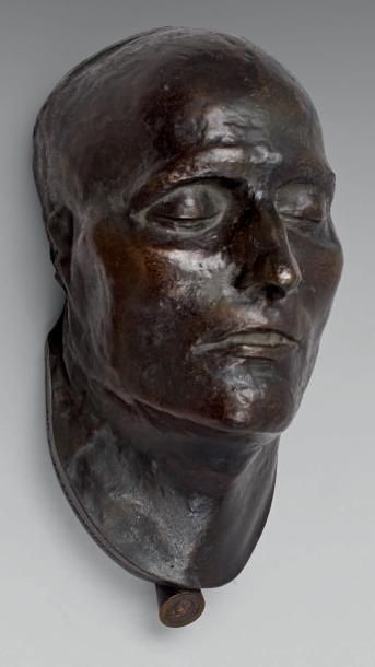 null Masque mortuaire de l'Empereur Napoléon 1er, modèle du: "DR F. ANTOMMARCHI"...