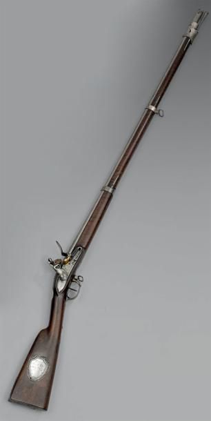 null Fusil de récompense, donné par le Roi, modèle 1817, canon à pans puis rond,...