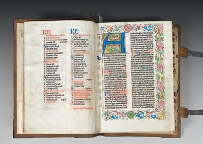 [MISSEL D'UTRECHT] Manuscrit de la fin du XVe siècle sur vélin en un fort volume...