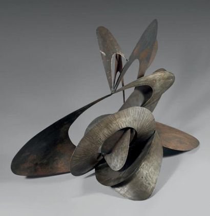 Alicia TAFUR (Née en 1934) - Colombienne Sans titre, N° 3, 1965 Sculpture en métal...