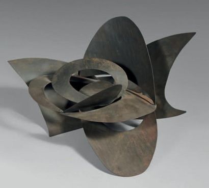 Alicia TAFUR (Née en 1934) - Colombienne Sans titre N° 2, 1965 Sculpture en métal...