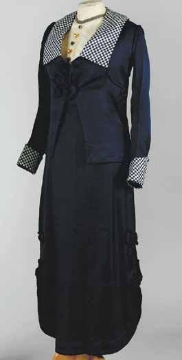 null Ensemble tailleur de jour, LINKER & Cie, vers 1916. Jupe, corsage et veste de...