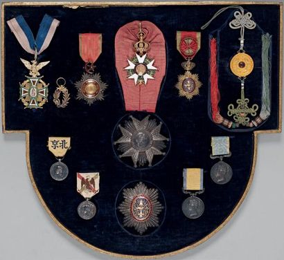 Médaille de Crimée en argent par B. Wion;...