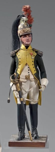 null Officier du 24e régiment de dragons - 1812. Bon état