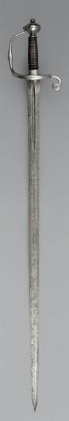 null Forte épée de cavalerie, wallonne, dite "de type 1679", garde en fer à une branche...