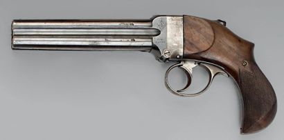 null Pistolet d'officier Bland modèle 1881, même type que le Lancaster, quatre canons...