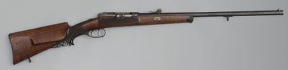 null Carabine de chasse, culasse à levier, système Mauser 1871, canon octogonal bleui...