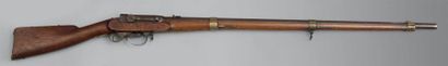 null Fusil d'infanterie scandinave modèle Land vers 1850, tabatière à chargement...