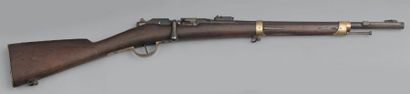 null Mousqueton d'artillerie modèle 1874 M 80, canon bruni, poinçonné et daté: "1883";...
