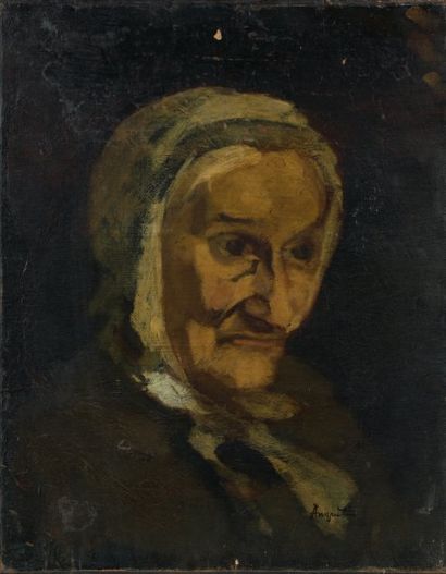 Portrait de Madame Anquetin, grand-mère du...