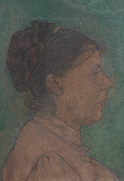 Portrait de la mère de l'artiste (Madame...