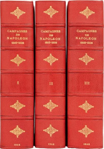 [PETIT (Général)] Histoire des campagnes de l'Empereur Napoléon en 1805-1806 et 1807-1809....