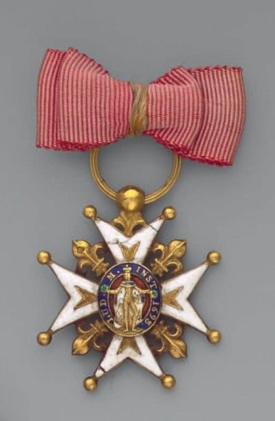 Croix de chevalier de l'ordre de Saint-Louis...