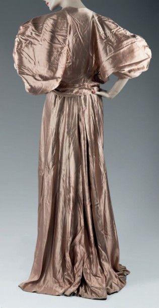 Madeleine de RAUCH Nightingale, ensemble de grand soir vers 1938-1940. Robe longue...
