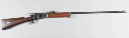 null Fusil Vetterli d'infanterie, modèle 1878, calibre 28 lisse, probablement transformé...