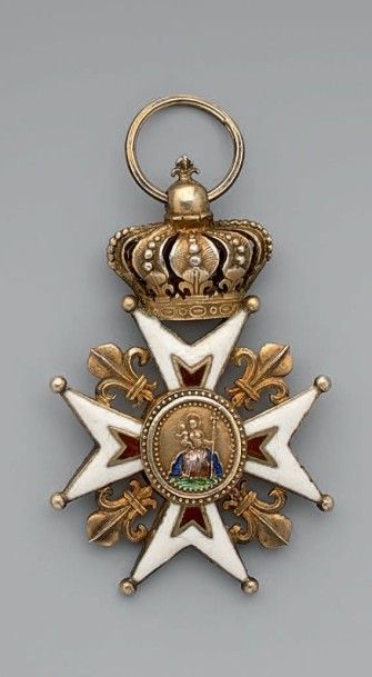 Croix de chevalier de l'ordre de Saint-Lazare...