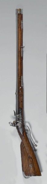 null Fusil de chasse à silex attribué à Victor Amédée II et Anne Marie de Savoie:
Fort...